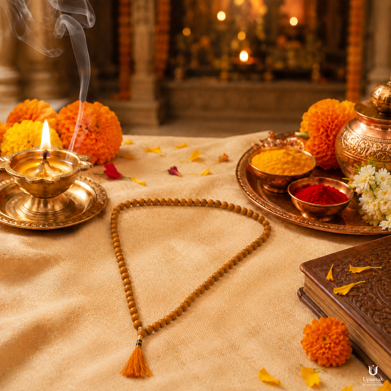 Haldi Mala — 108 Beads Auspicious Devotion