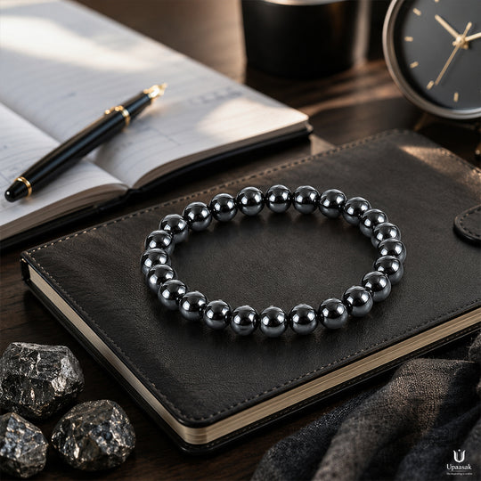 Focus Hematite Bracelet (Natural Crystal)