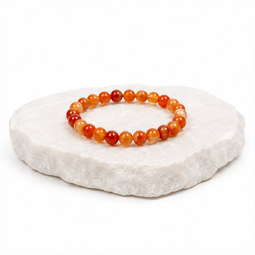 Confidence Carnelian Bracelet (Natural Crystal)