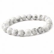 Sleep & Calm Howlite Bracelet (Natural Crystal) thumbnail 2