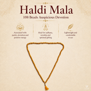 Haldi Mala — 108 Beads Auspicious Devotion thumbnail 2
