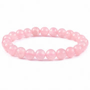 Love Rose Quartz Bracelet (Natural Crystal) thumbnail 2