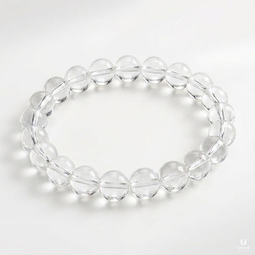 Clarity Sphatik Quartz Bracelet (Natural Crystal)