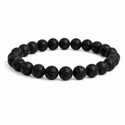 Power Lava Stone Bracelet (Natural Beads) thumbnail 2