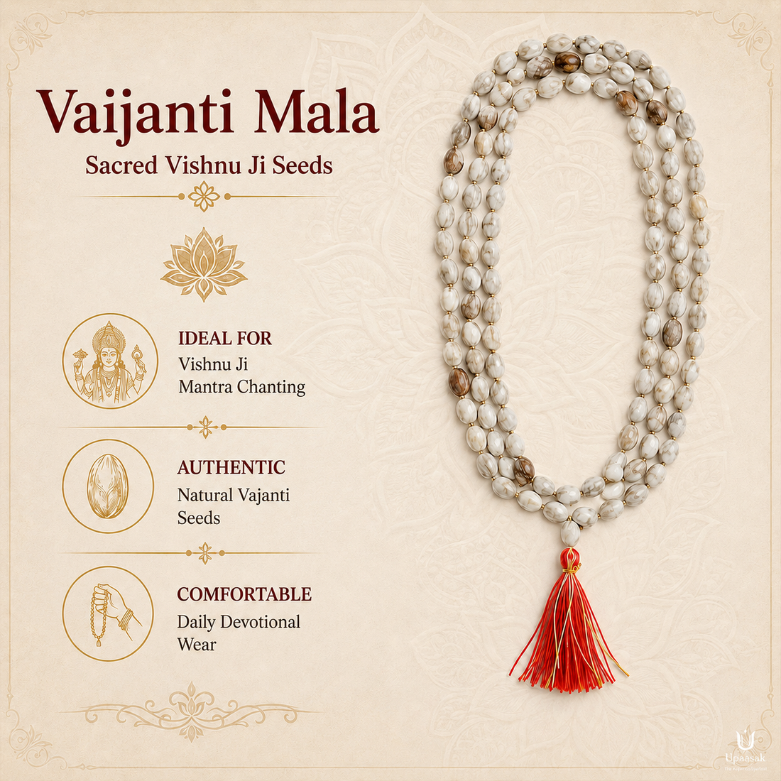 Vajanti Mala - Sacred Vishnu Ji Seeds