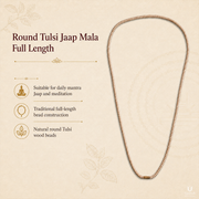 Round Tulsi Jaap Mala Full Length thumbnail 2