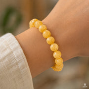 Confidence Yellow Calcite Bracelet (Natural Crystal) thumbnail 3