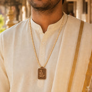 Tulsi Kanthi Mala with Shri Balaji Pendant thumbnail 3