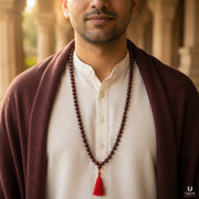 Lal Chandan Red Sandalwood Mala — 108 Beads thumbnail 3