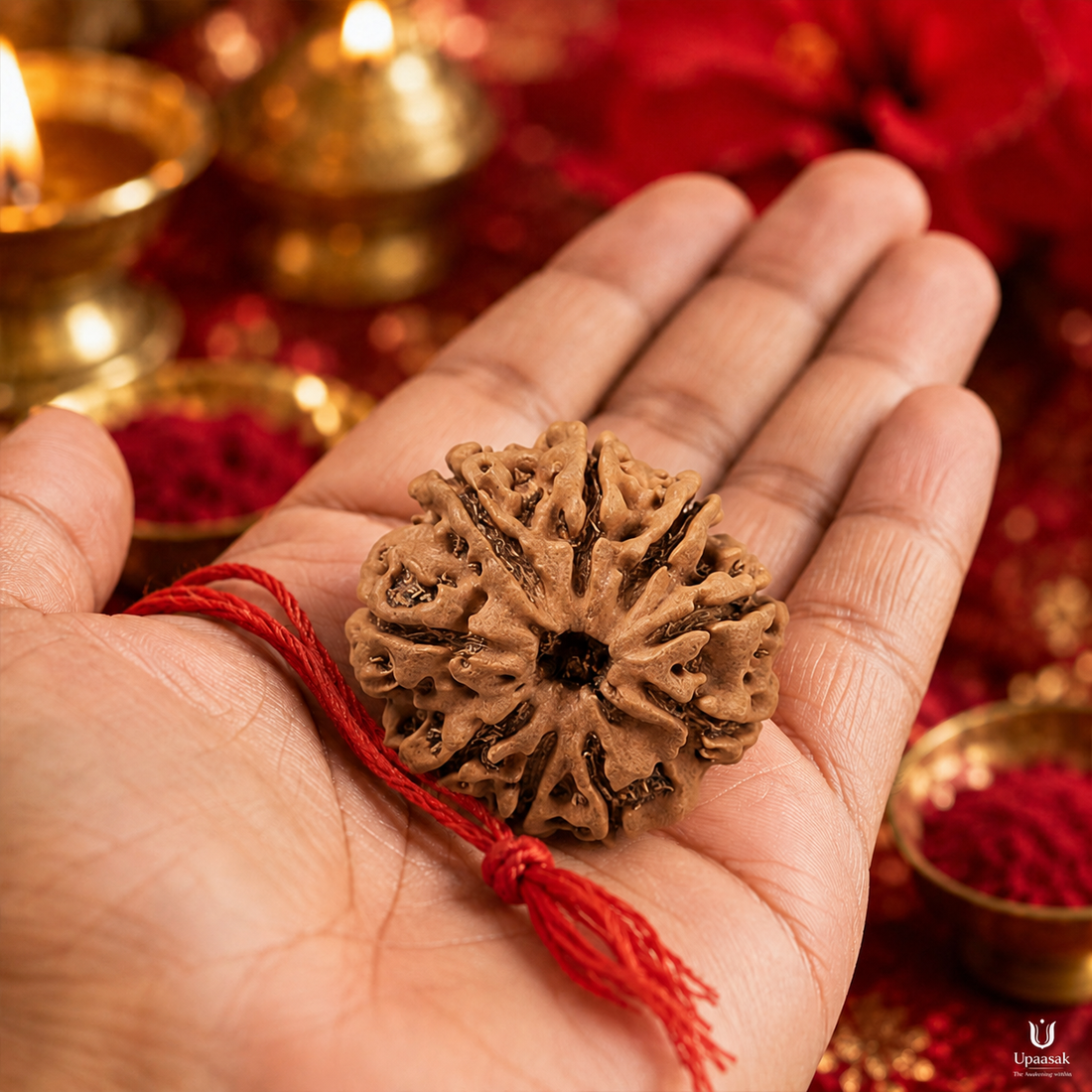 Natural 9 Mukhi Rudraksha (Nepali)