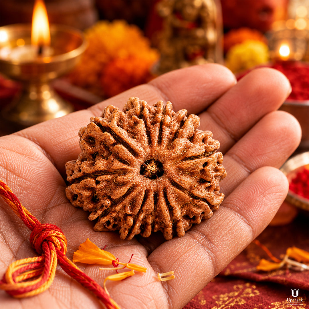 11 Mukhi Rudraksha (Nepali) with X-Ray Certificate