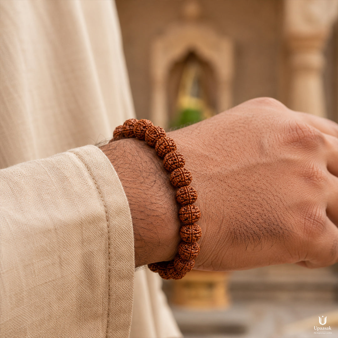 Rudraksha Bracelet — Daily Shiva Protection