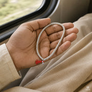 Round Tulsi Jaap Mala Mini — Travel Friendly thumbnail 3