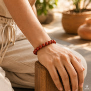 Health Red Jasper Bracelet (Natural Crystal) thumbnail 3