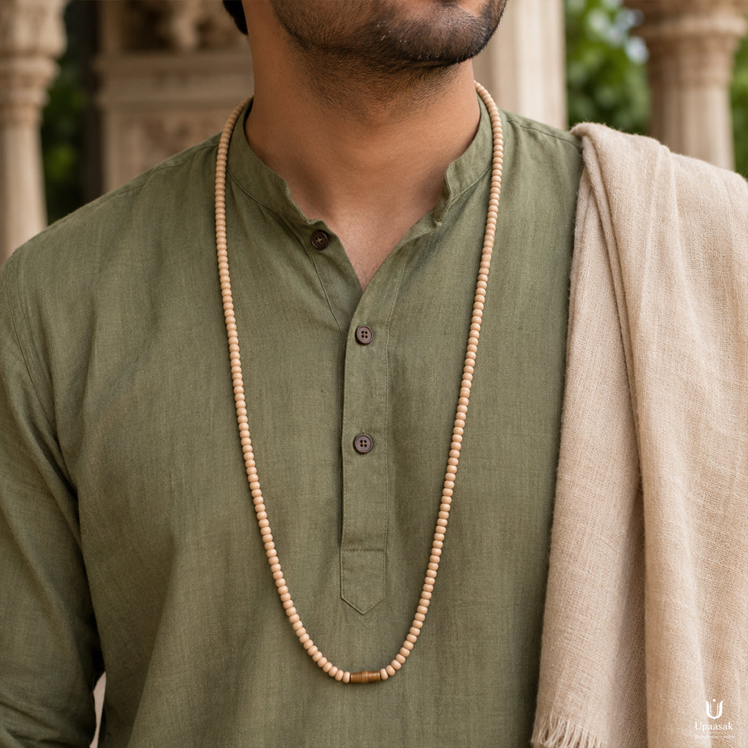 Round Tulsi Jaap Mala Full Length
