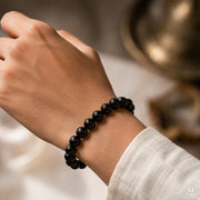 Protection Black Tourmaline Bracelet (Natural Crystal) thumbnail 3