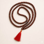 Lal Chandan Red Sandalwood Mala — 108 Beads thumbnail 4