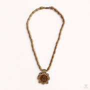 Tulsi Kanthi Mala with Shri Radha Pendant thumbnail 4