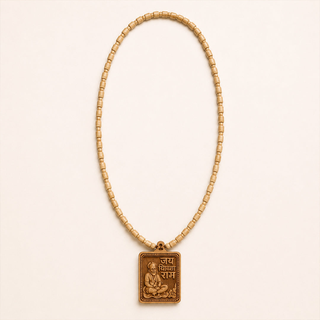 Tulsi Kanthi Mala with Shri Balaji Pendant