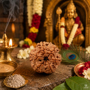 Natural 6 Mukhi Rudraksha (Nepali) thumbnail 5