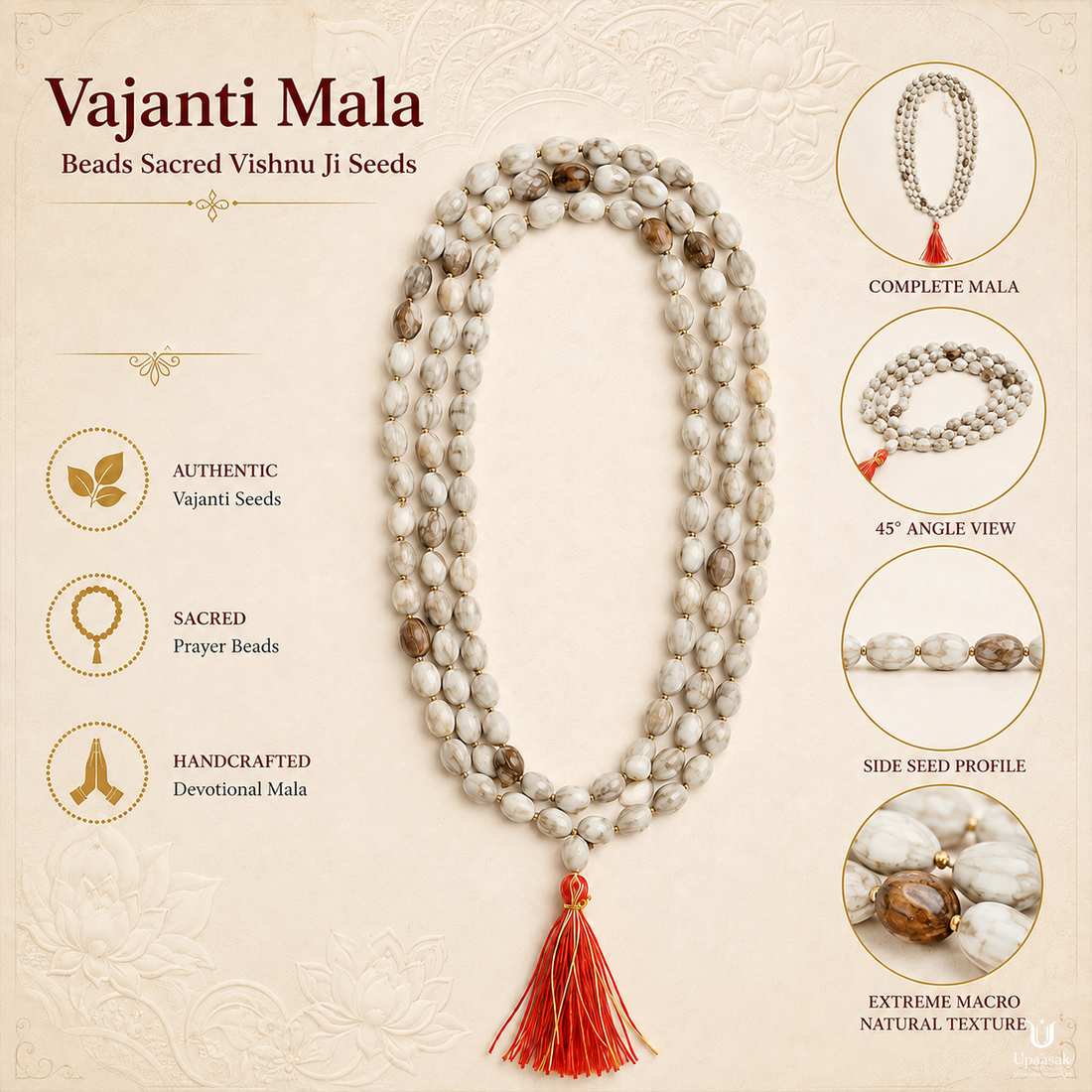 Vajanti Mala - Sacred Vishnu Ji Seeds