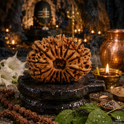 16 Mukhi Rudraksha (Nepali) with X-Ray Certificate thumbnail 5