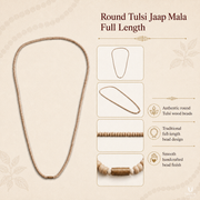 Round Tulsi Jaap Mala Full Length thumbnail 5