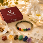 Balance Seven Chakra Bracelet (Natural Beads) thumbnail 6