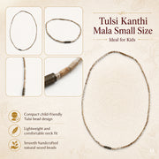 Tulsi Kanthi Mala Small Size — Ideal for Kids thumbnail 5