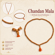 Chandan Mala — 108 Beads | Sacred Calm & Meditation thumbnail 5