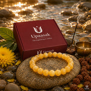 Confidence Yellow Calcite Bracelet (Natural Crystal) thumbnail 6