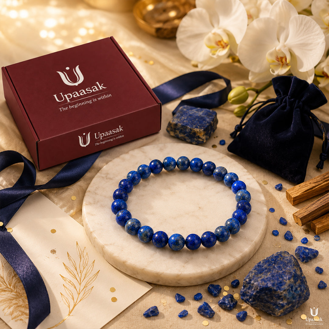 Wisdom Lapis Lazuli Bracelet (Natural Beads)