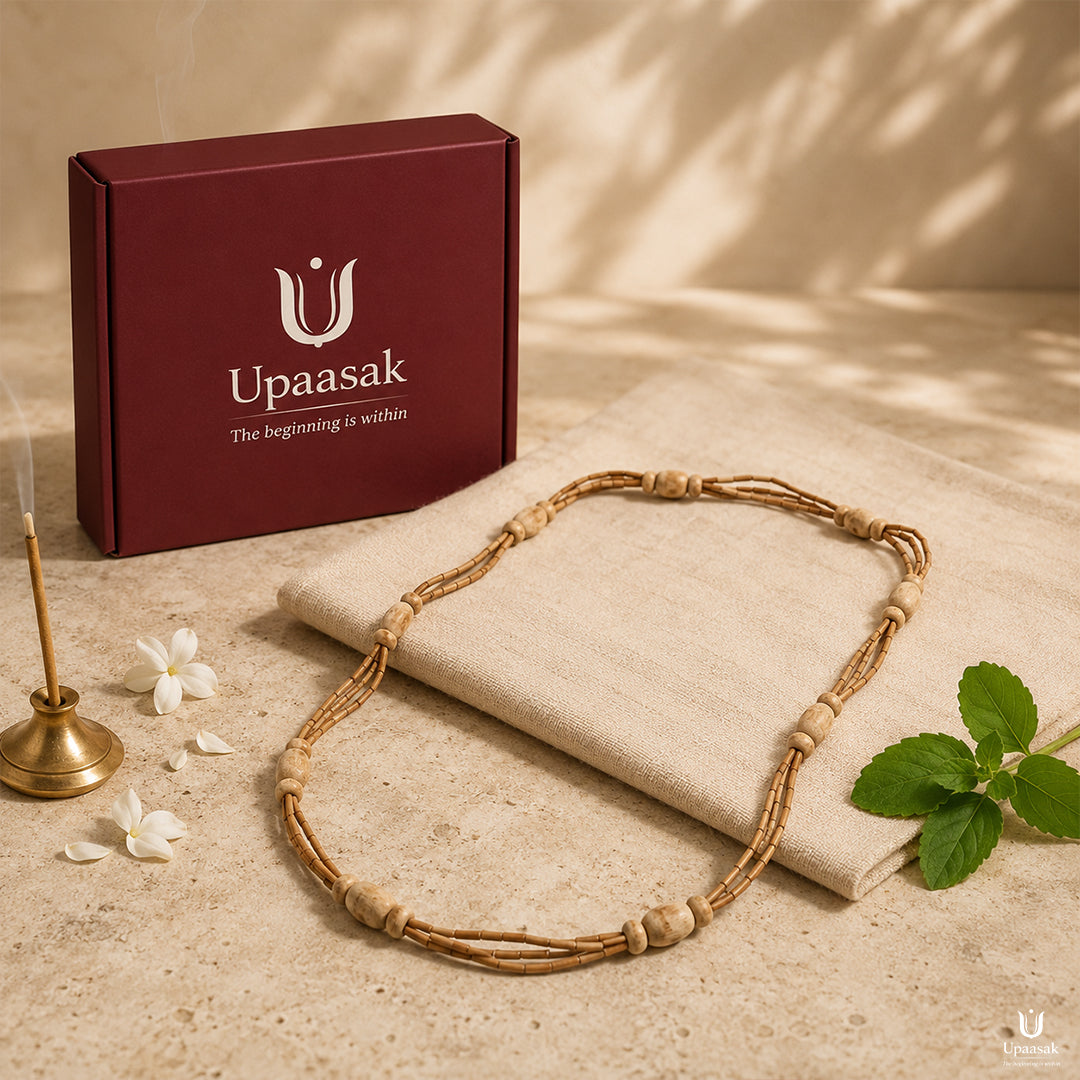 Tulsi Kanthi Mala Classic Beads — Daily Wear