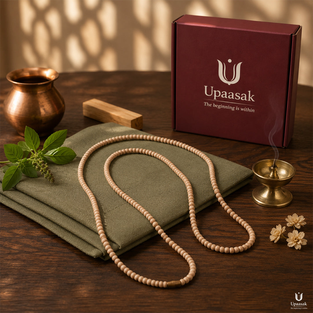 Round Tulsi Jaap Mala Full Length