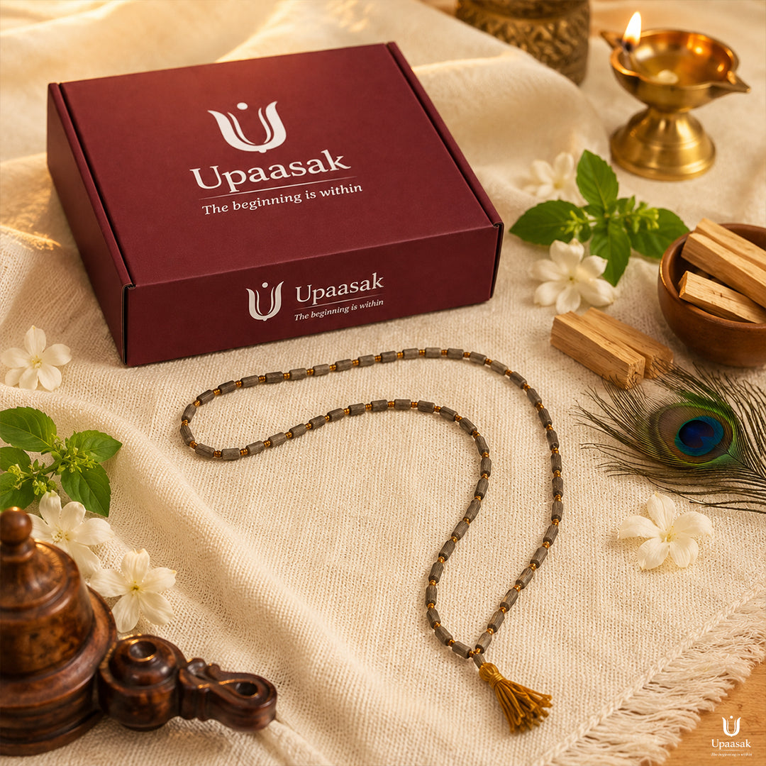 Tulsi Jaap Mala — 108 Beads Lord Krishna Jaap