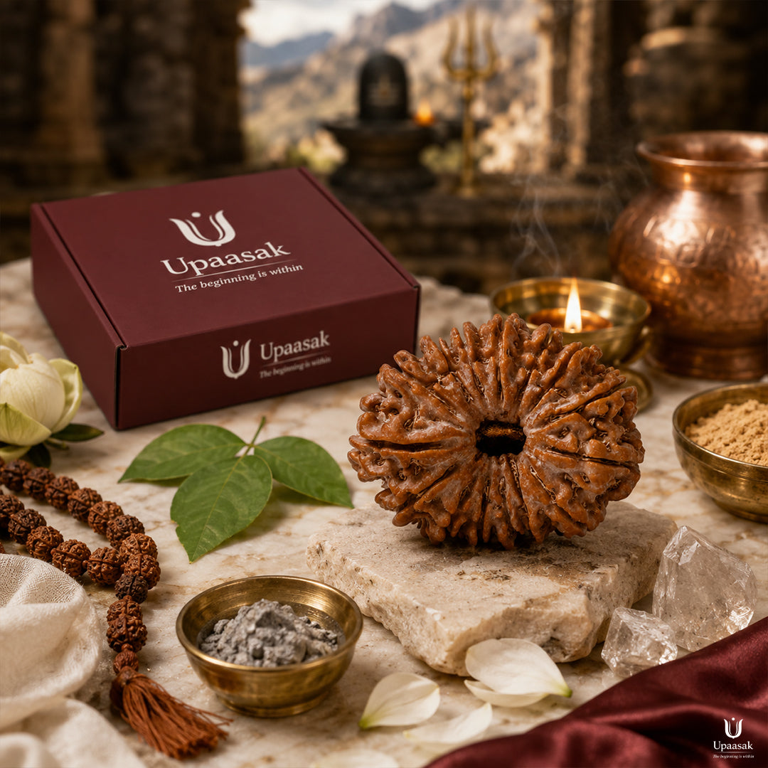 15 Mukhi Rudraksha (Nepali) with X-Ray Certificate