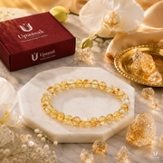 Money Citrine Bracelet (Natural Crystal) thumbnail 6