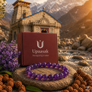 Sleep & Calm Amethyst Bracelet (Natural Crystal) thumbnail 6