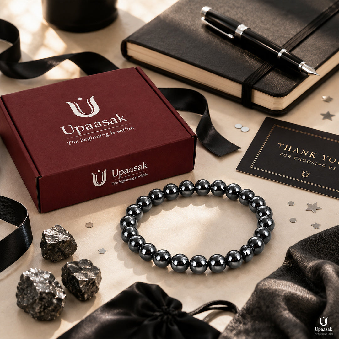 Focus Hematite Bracelet (Natural Crystal)