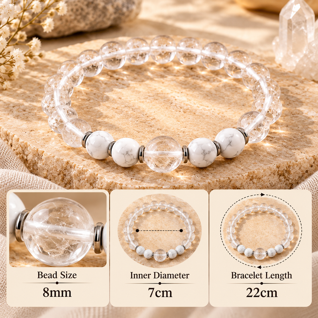 Kark-कर्क Rashi Bracelet (Cancer)