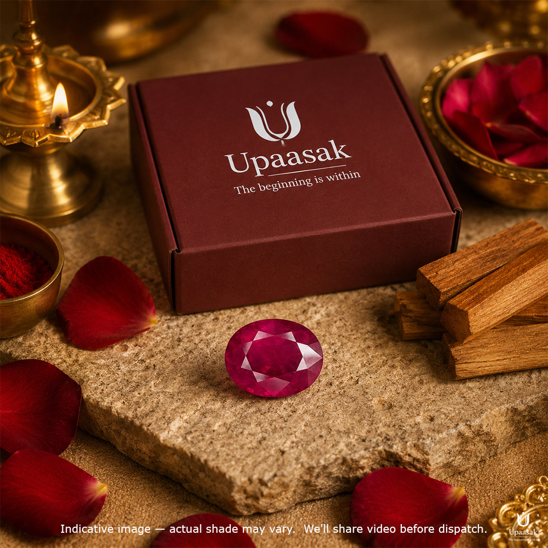 Natural Gemstone Ruby (Manik)