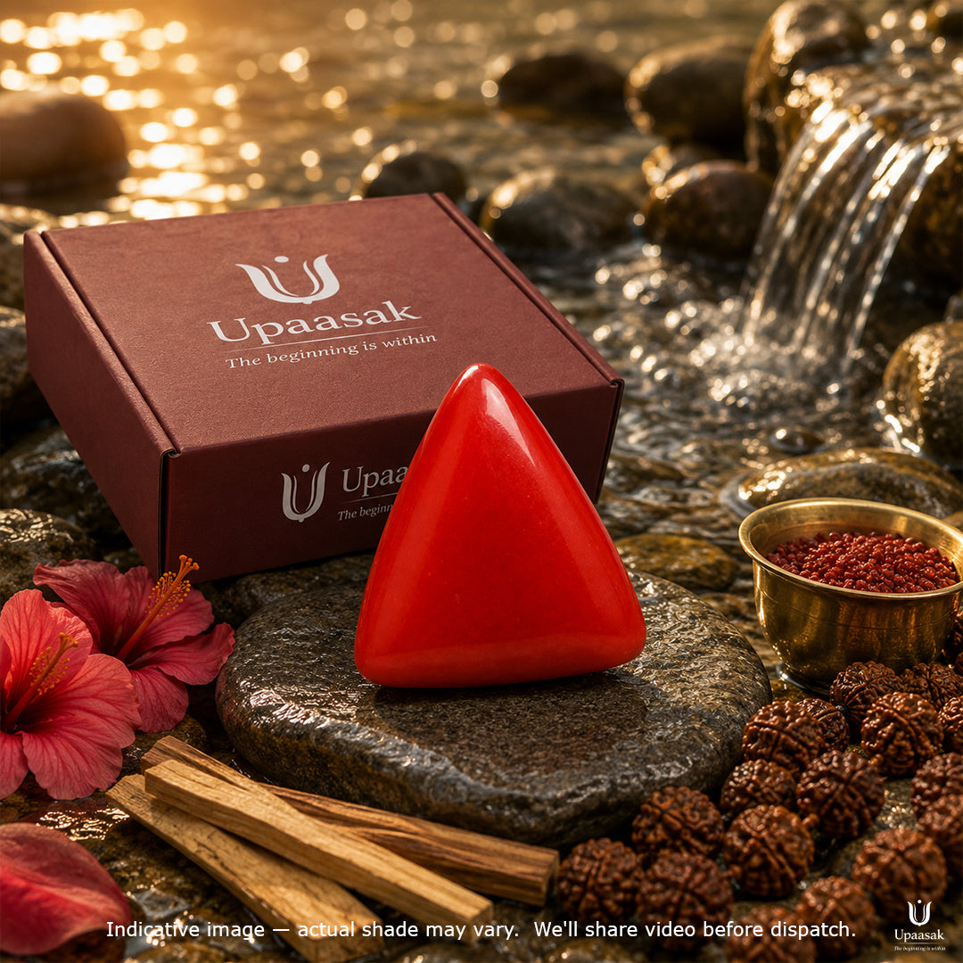 Natural Gemstone Red Coral (Moonga)