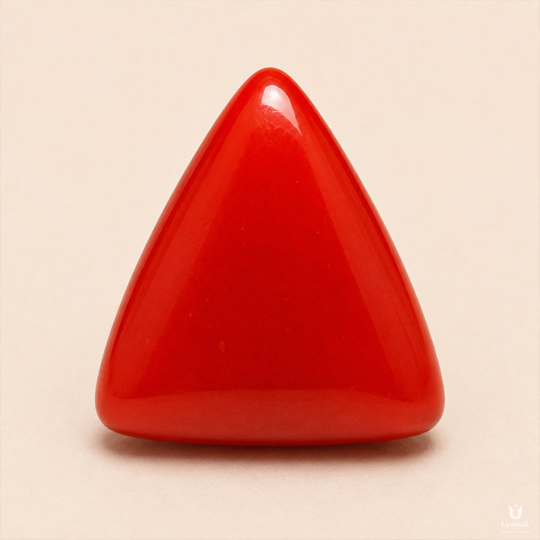 Natural Gemstone Red Coral (Moonga)