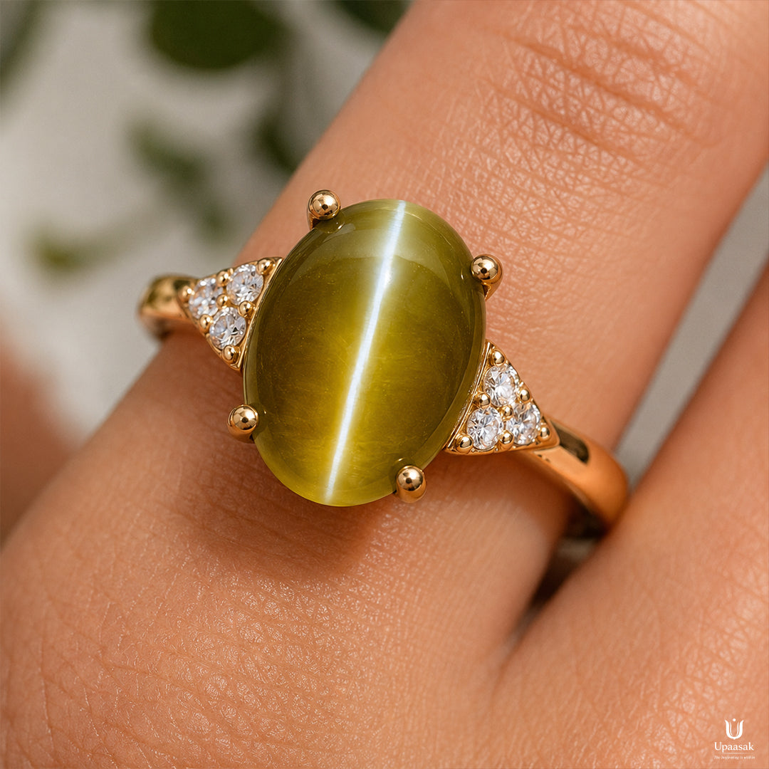 Natural Gemstone Cat's Eye (Lehsunia)