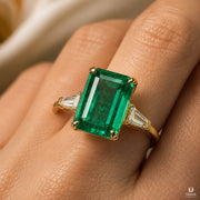 Natural Gemstone Emerald (Panna) thumbnail 3