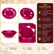 Natural Gemstone Ruby (Manik) thumbnail 4