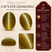 Natural Gemstone Cat's Eye (Lehsunia) thumbnail 4
