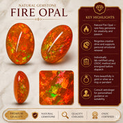 Natural Gemstone Fire Opal thumbnail 4