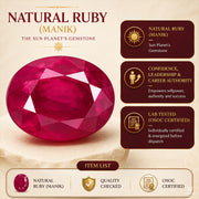 Natural Gemstone Ruby (Manik) thumbnail 5