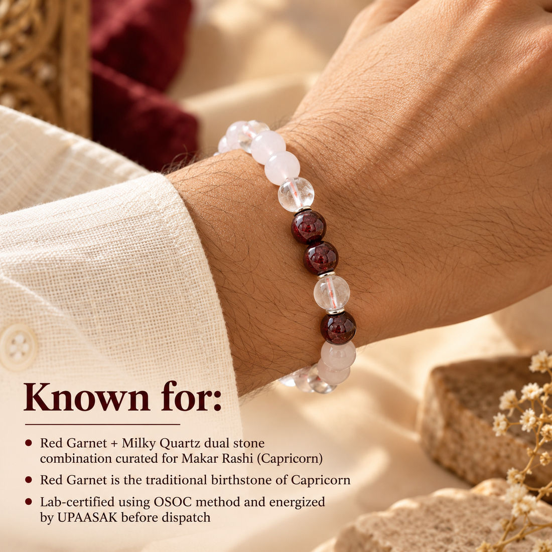 Makar-मकर Rashi Bracelet (Capricorn)